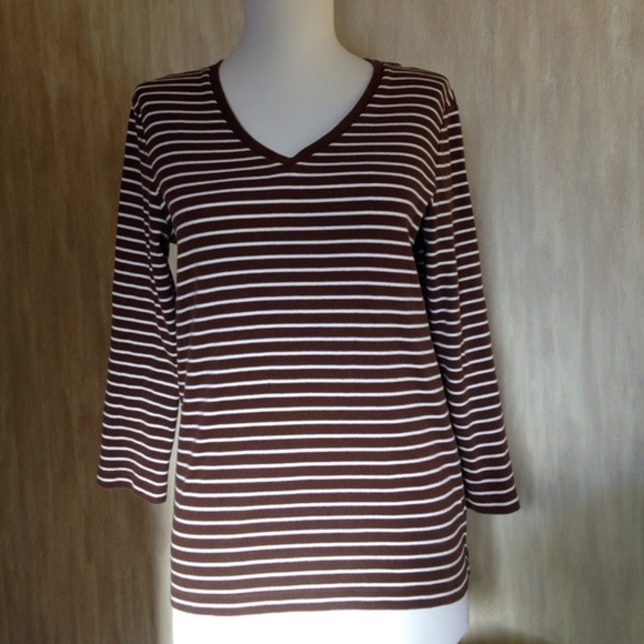 Jones New York Sport striped top - Picture 1 of 2